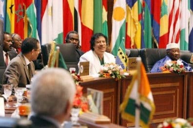 gaddafi afrikaunion